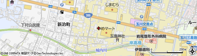 日田プロパンガス商会周辺の地図