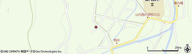 佐賀県伊万里市山代町西分周辺の地図