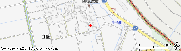佐賀県三養基郡みやき町白壁1136周辺の地図