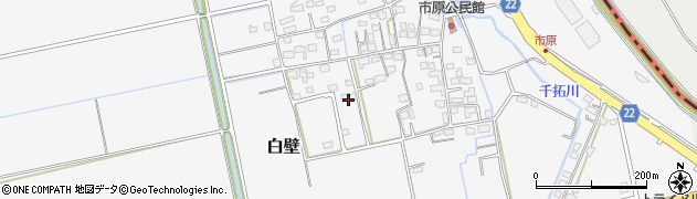 佐賀県三養基郡みやき町白壁1216周辺の地図