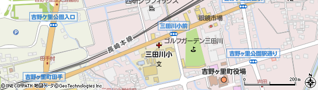 ガスト吉野ヶ里店周辺の地図