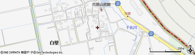 佐賀県三養基郡みやき町白壁1133周辺の地図