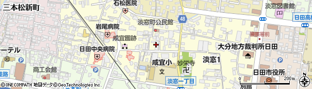 有限会社日田電気ガスセンター周辺の地図