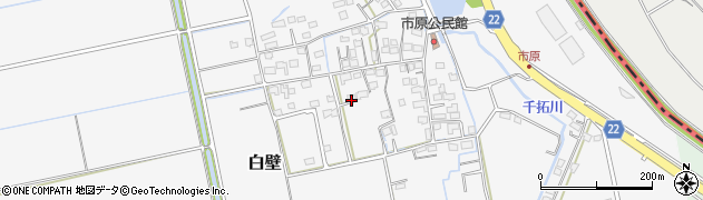 佐賀県三養基郡みやき町白壁1196周辺の地図