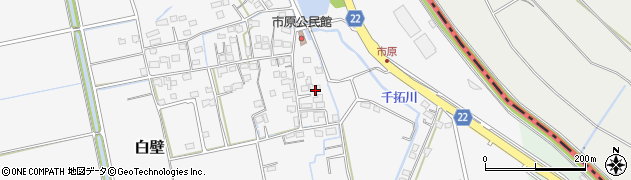 佐賀県三養基郡みやき町白壁1128周辺の地図