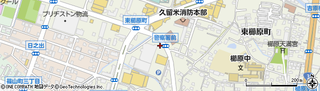 龍クリーニング櫛原店周辺の地図