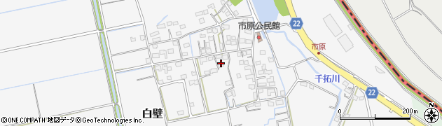 佐賀県三養基郡みやき町白壁1175周辺の地図