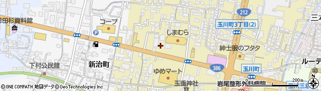 株式会社九州あいおいサービス　日田支店周辺の地図