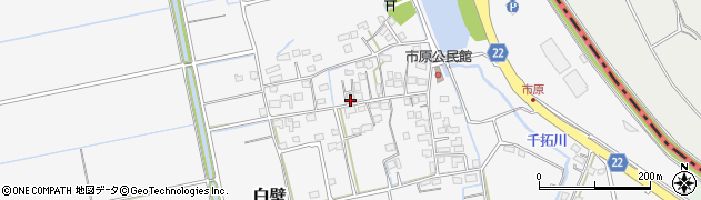 佐賀県三養基郡みやき町白壁1188周辺の地図
