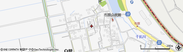 佐賀県三養基郡みやき町白壁1187周辺の地図