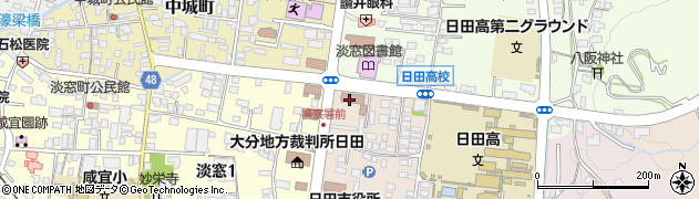 日田警察署覚せい剤相談コーナー周辺の地図