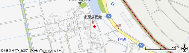 佐賀県三養基郡みやき町白壁1099周辺の地図