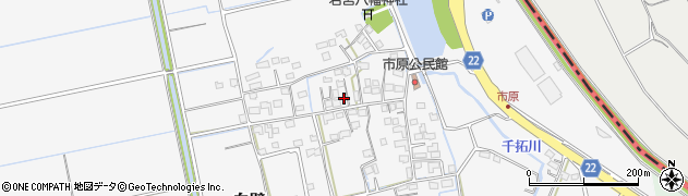 佐賀県三養基郡みやき町白壁1183周辺の地図
