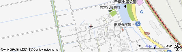 佐賀県三養基郡みやき町白壁1109周辺の地図