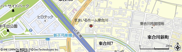 ＪＯＹホーム東合川周辺の地図