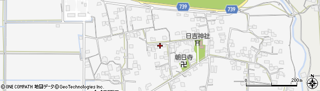 福岡県久留米市太郎原町周辺の地図