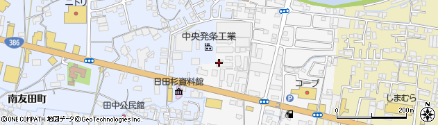 大分県日田市新治町483周辺の地図