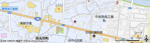 有限会社レンタリース日田周辺の地図