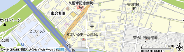 有限会社佐々木工務店　東合川作業所周辺の地図