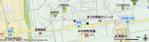 北茂安郵便局周辺の地図