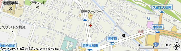 ファミリーマート東櫛原店周辺の地図