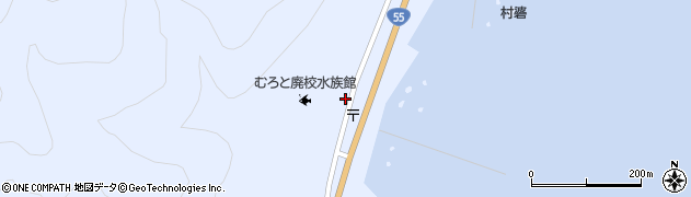 高知県室戸市室戸岬町526周辺の地図