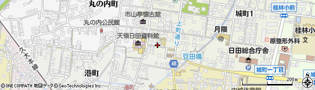 広瀬資料館周辺の地図