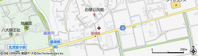 佐賀県三養基郡みやき町白壁246周辺の地図