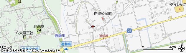佐賀県三養基郡みやき町白壁3496周辺の地図