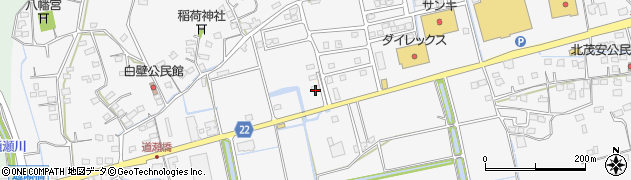 佐賀県三養基郡みやき町白壁582周辺の地図