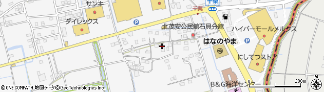 佐賀県三養基郡みやき町白壁968周辺の地図