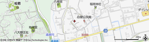 佐賀県三養基郡みやき町白壁3491周辺の地図