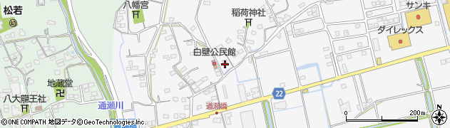 佐賀県三養基郡みやき町白壁3471周辺の地図