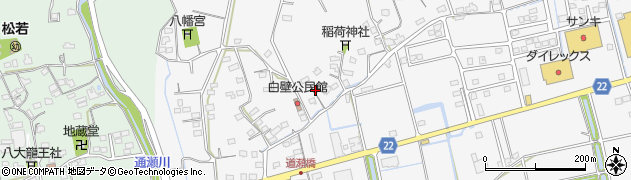 佐賀県三養基郡みやき町白壁3466周辺の地図