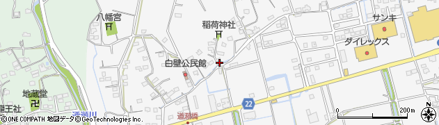 佐賀県三養基郡みやき町白壁3133周辺の地図