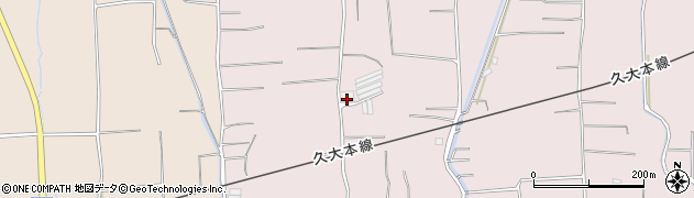 福岡県久留米市田主丸町地徳1565周辺の地図