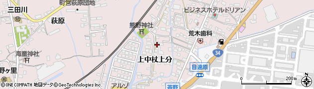 佐賀県吉野ヶ里町（神埼郡）上中杖上分周辺の地図