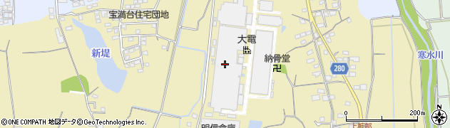 大電株式会社　佐賀事業所　技術本部周辺の地図