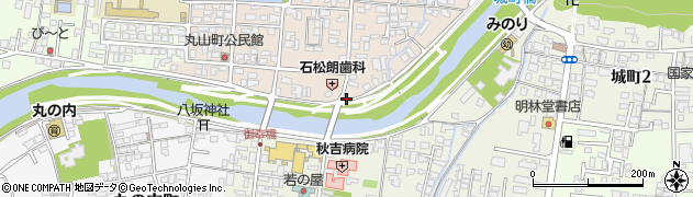 山崎クリーニング本店周辺の地図