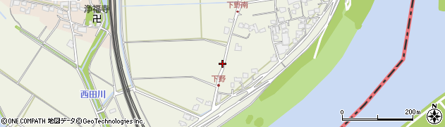 佐賀県鳥栖市下野町1415周辺の地図