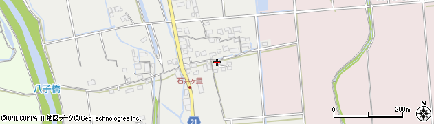 佐賀県神埼市神埼町鶴周辺の地図
