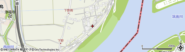 佐賀県鳥栖市下野町2990周辺の地図