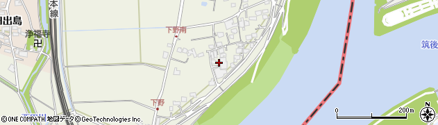 佐賀県鳥栖市下野町1403周辺の地図