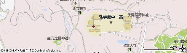 弘学館中学校・高等学校周辺の地図