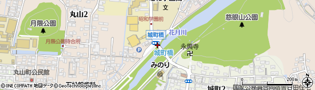 城町橋周辺の地図