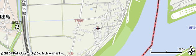 佐賀県鳥栖市下野町2357周辺の地図