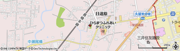 佐賀県神埼郡吉野ヶ里町目達原2033周辺の地図