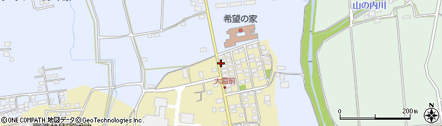 福田クリーニング店周辺の地図