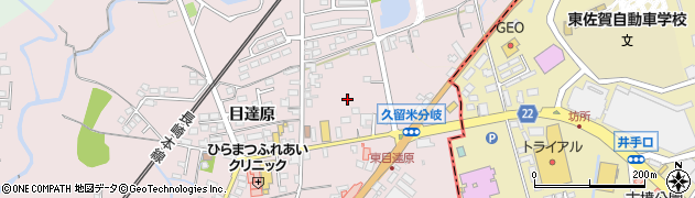 佐賀県神埼郡吉野ヶ里町目達原2205周辺の地図