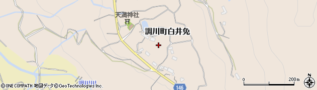 長崎県松浦市調川町白井免周辺の地図